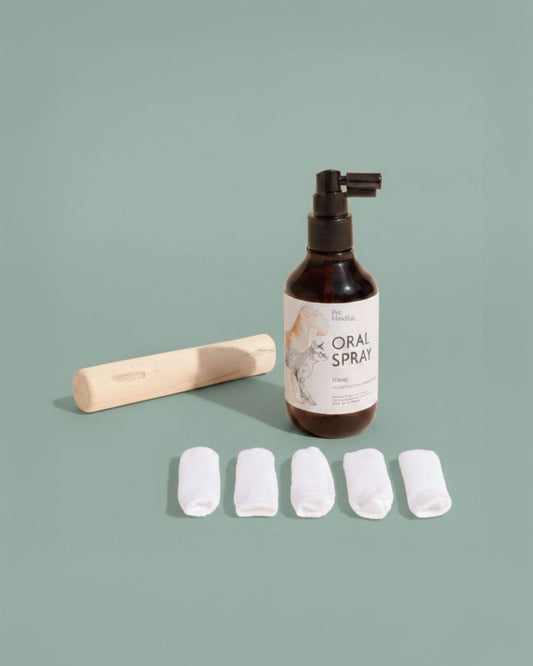 Kit de Cuidado Oral Para Perros Nerviosos